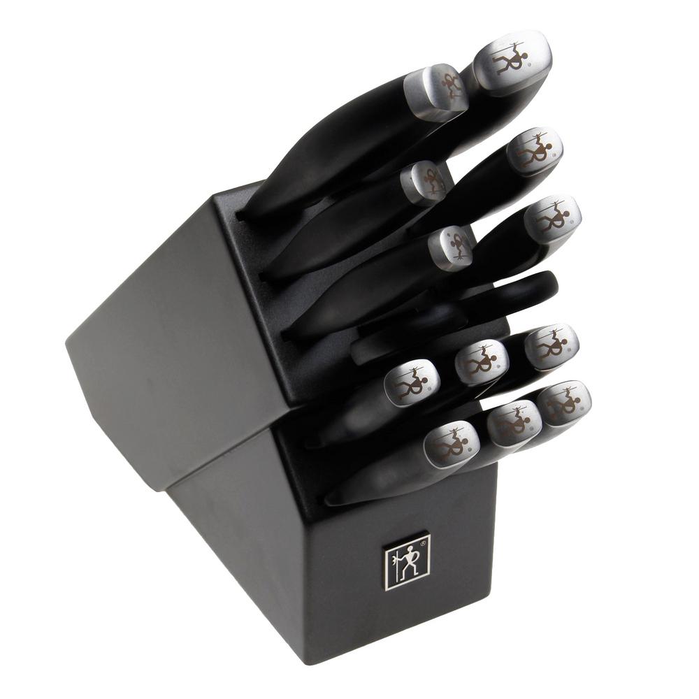 henckels silvercap 14 piece knife block set