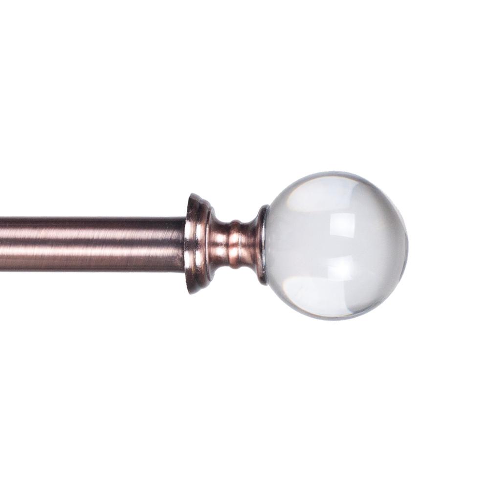 Lavish Home Crystal Ball 62 In 144 Telescoping 3 4 Lavish Home Crystal Ball 62 In 144 Telescoping 3 4