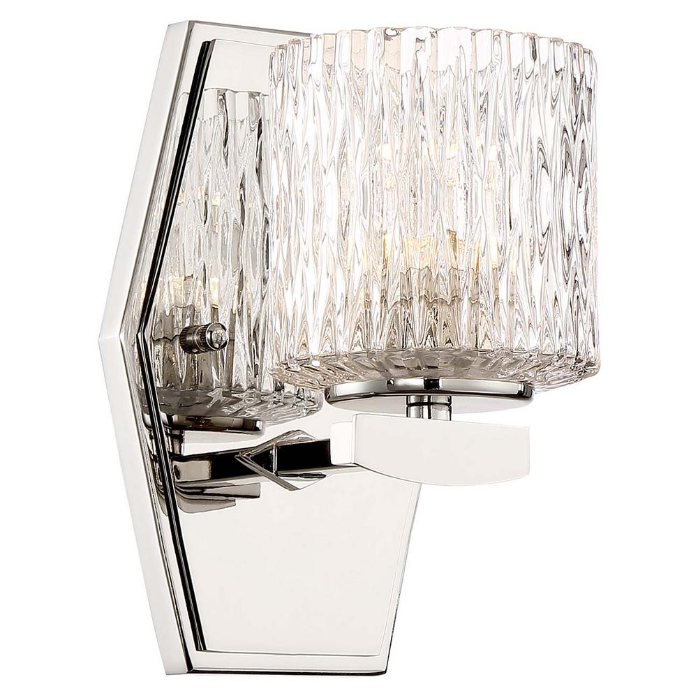 Minka Lavery Maginot LED Polished Nickel Integrated LED Vanity Light