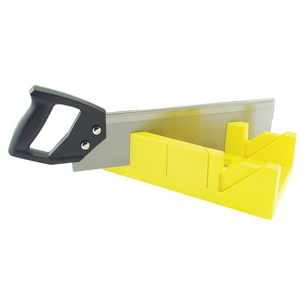 Miter Bo Hand Saws Cutting Tools The Home Depot Mitre Box And Saw Set