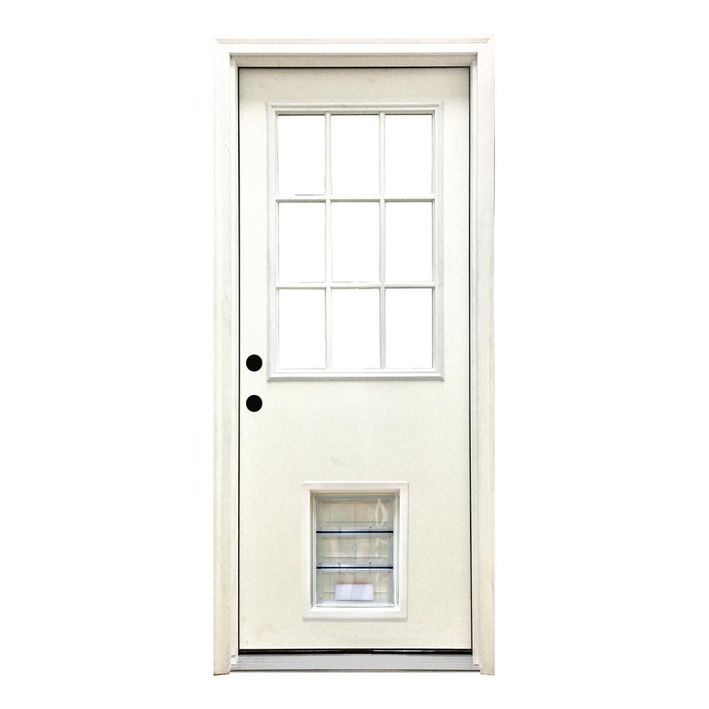 32x80 Exterior Door With Glass