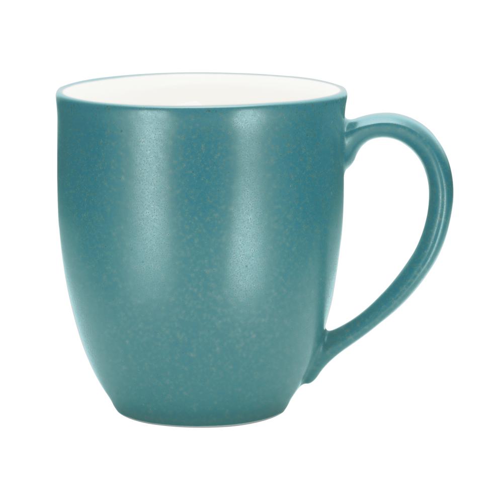 Noritake Colorwave 12 Oz. Blue Mug-8484-484 - The Home Depot