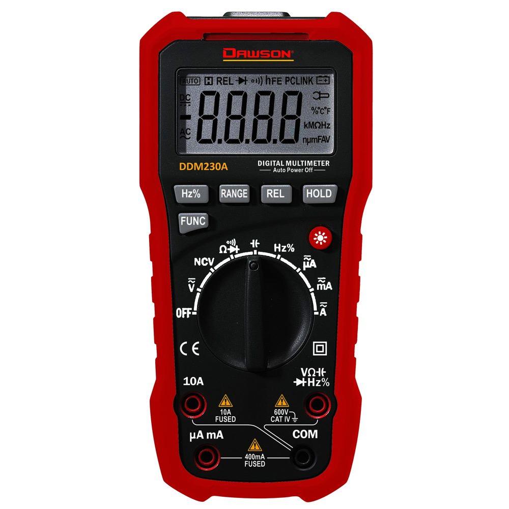 Dawson Digital Multimeter with NCVDDM230A The Home Depot