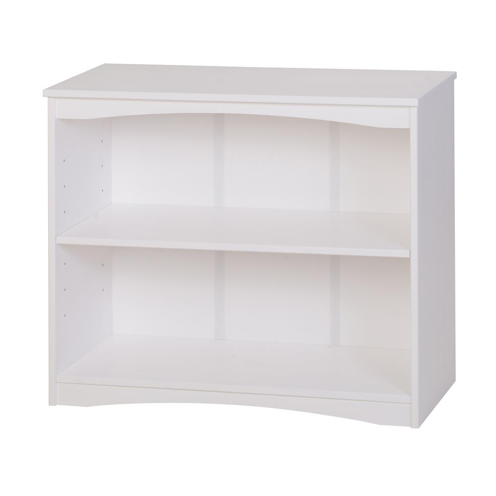 Camaflexi Essentials White 36 In W Wooden Bookcase 4183 The Home Camaflexi Essentials White 36 In W Wooden Bookcase
