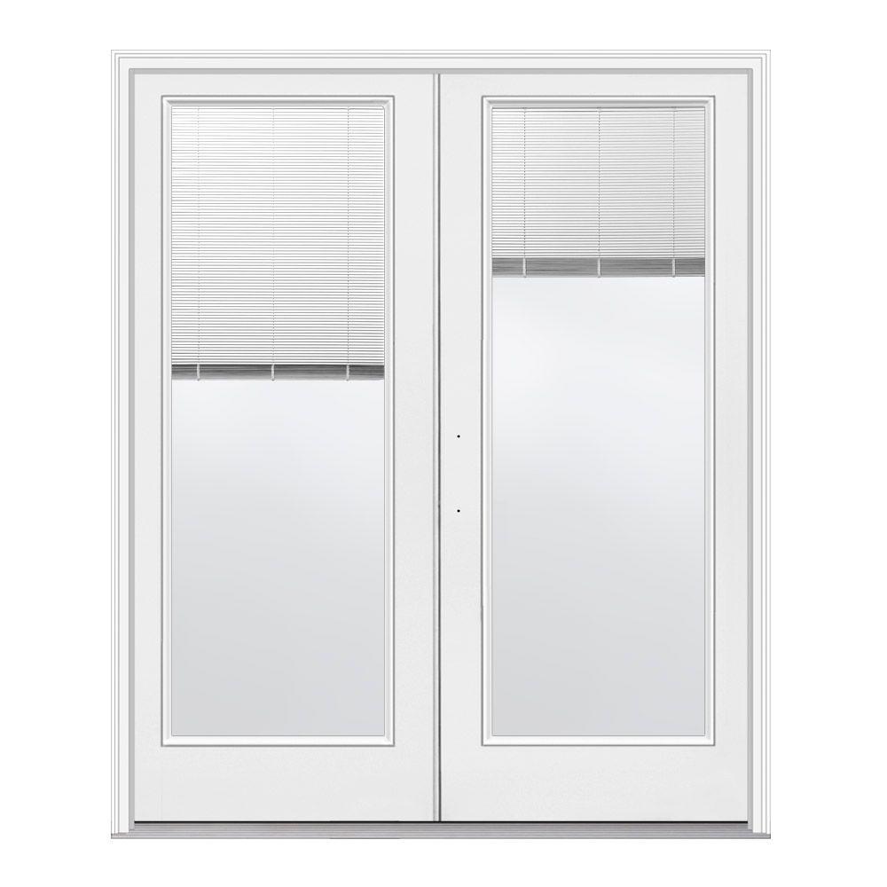 Jeld Wen 72 In X 80 In Primed Fiberglass Right Hand Inswing Full