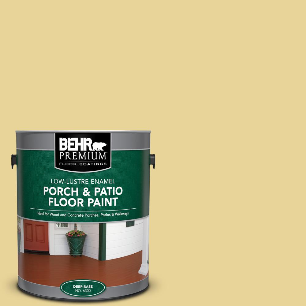 Behr Premium 1 Gal 390d 4 Honey Beige Low Lustre Enamel Interior