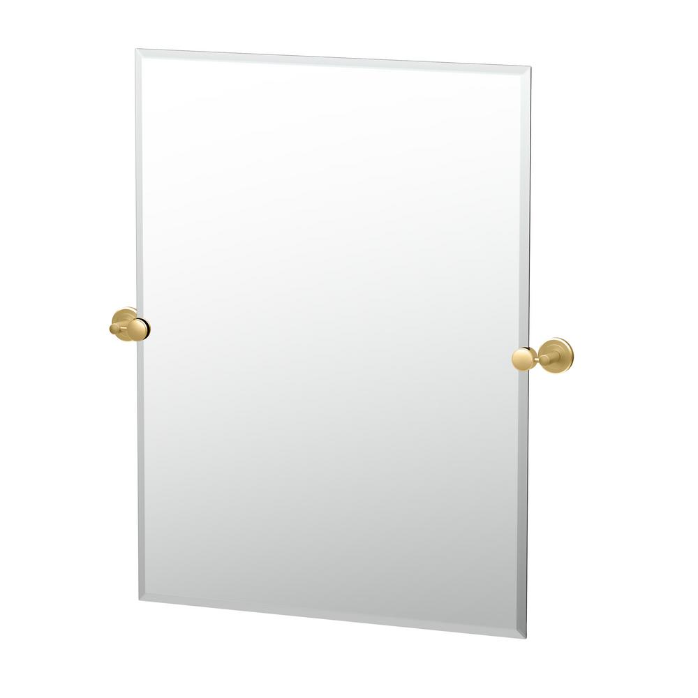 Gatco Latitude II 28 In. X 32 In. Frameless Rectangle Wall Mirror In ...