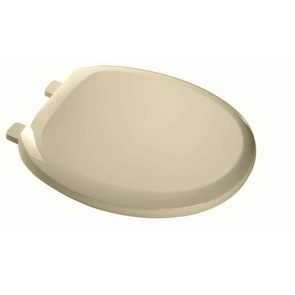 American Standard EverClean Round Closed Front Toilet Seat in Bone5282