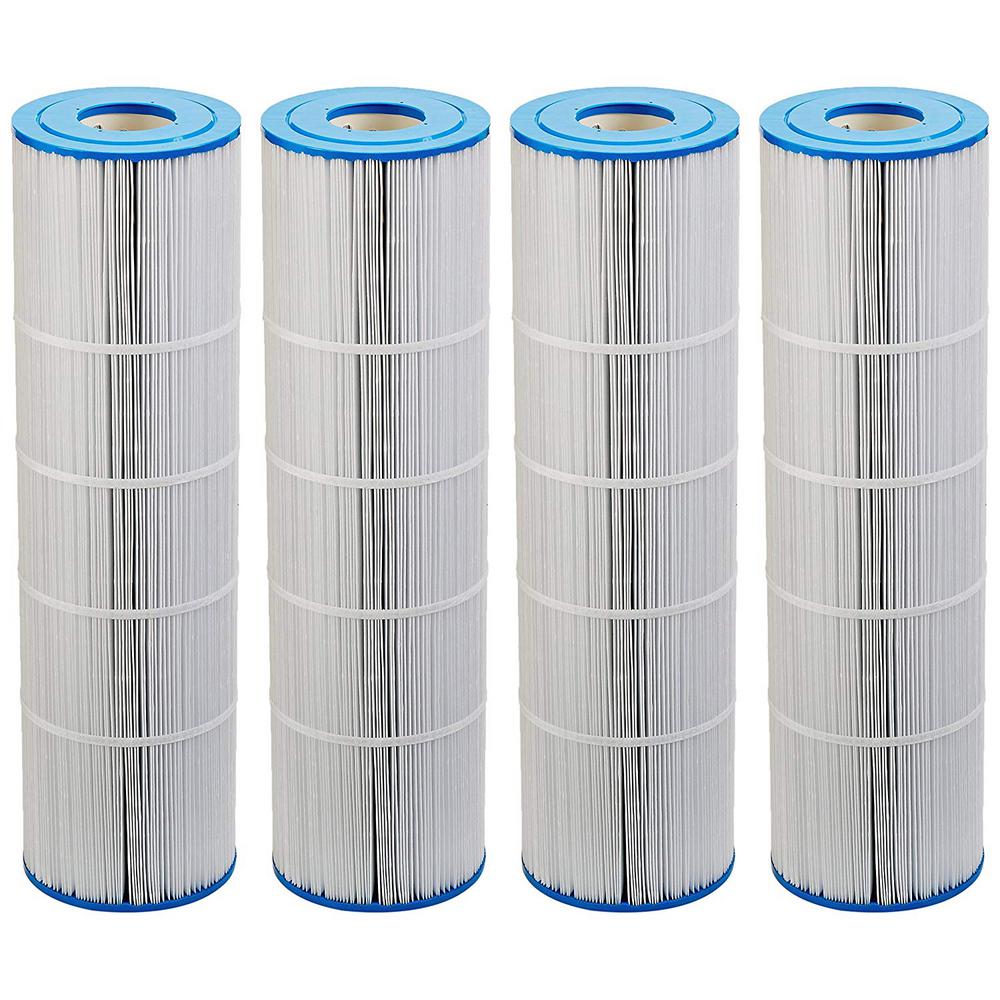 4 Pack Pleatco PXST150 150 Sq Ft Replacement Pool Spa Filter Cartridge Element
