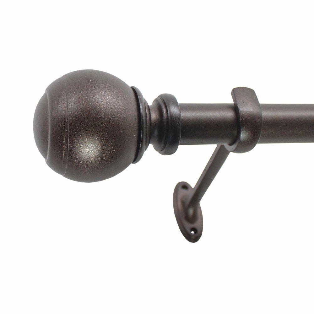 Decopolitan 72 In 144 7 8 Ball Single Rod Set Copper Decopolitan 72 In 144 7 8 Ball Single Rod