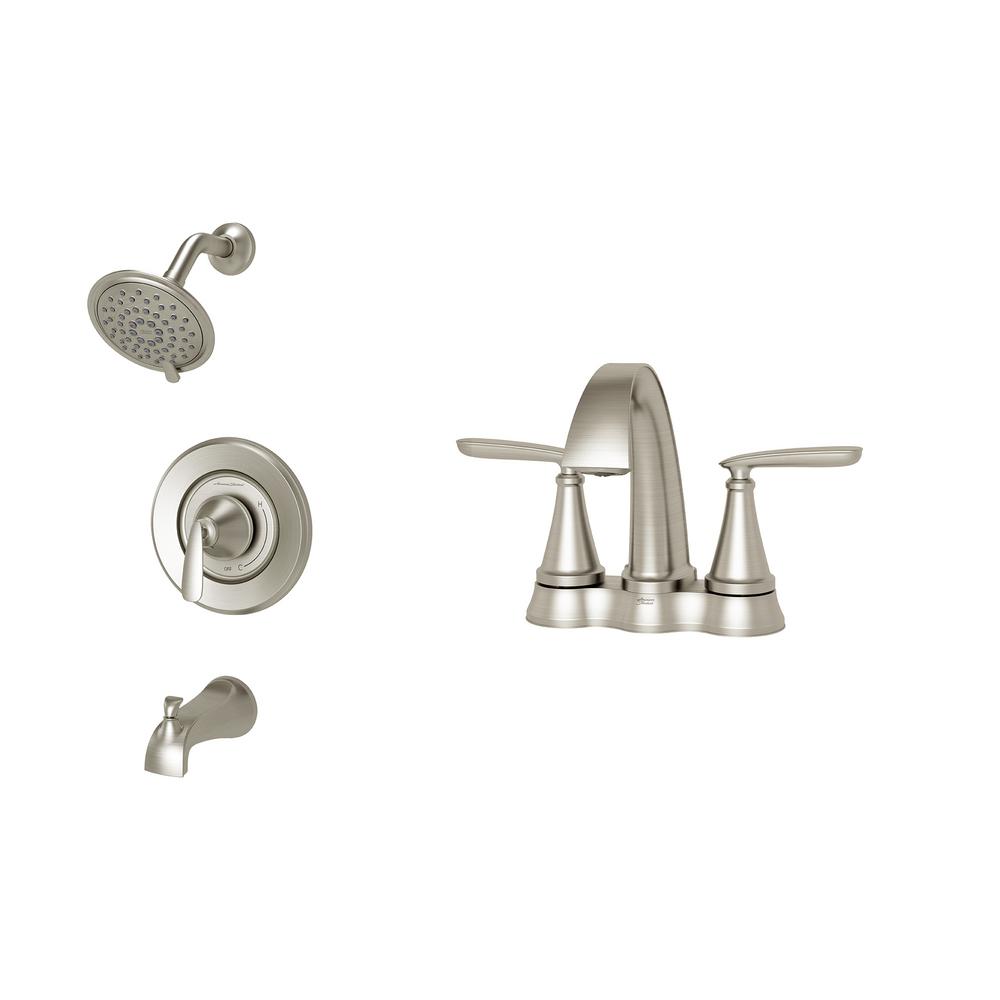 American Standard Somerville 4 in. Centerset Bathroom Faucet and Single