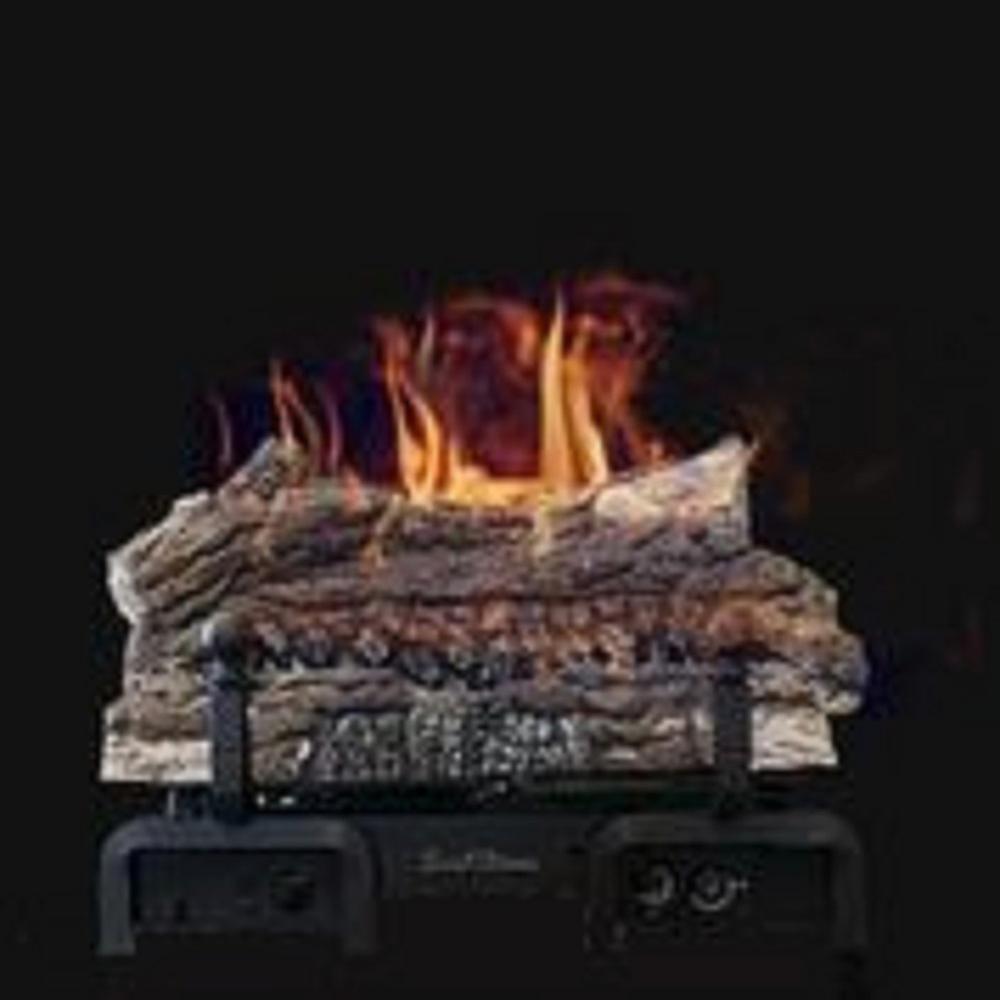 Buck Stove 18 In Vent Free Dual Fuel Gas Fireplace Logs Gl