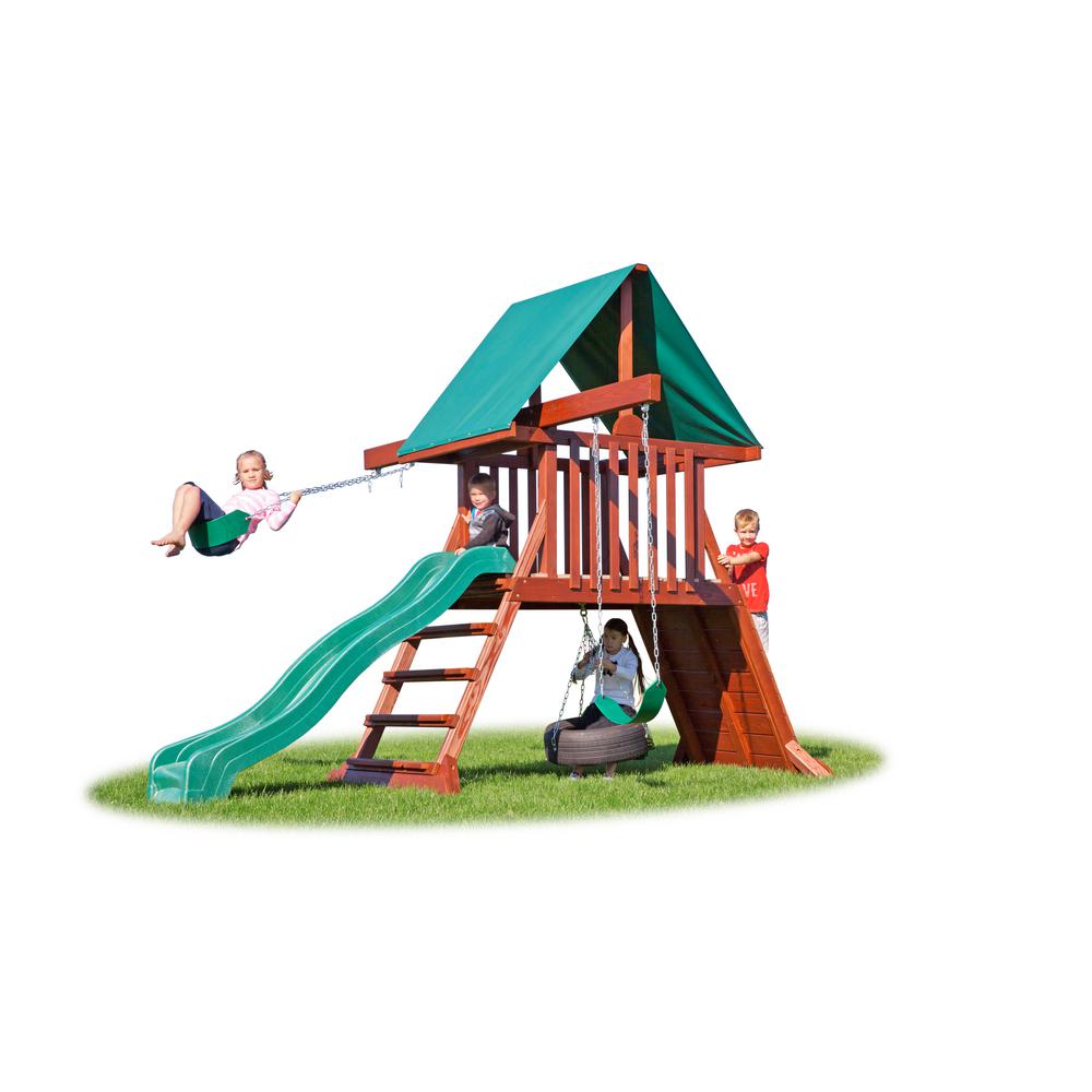 Canyon Brown Cliff Climb Wood PlaysetBCCPSS The Home Depot