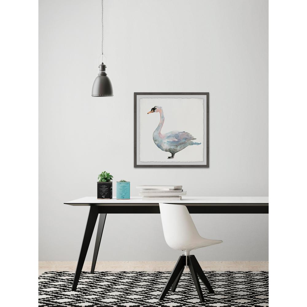 MAJESTIC WHITE SWAN BIRD BEAUTIFUL CANVAS WALL ART PRINT PICTURE READY TO HANG