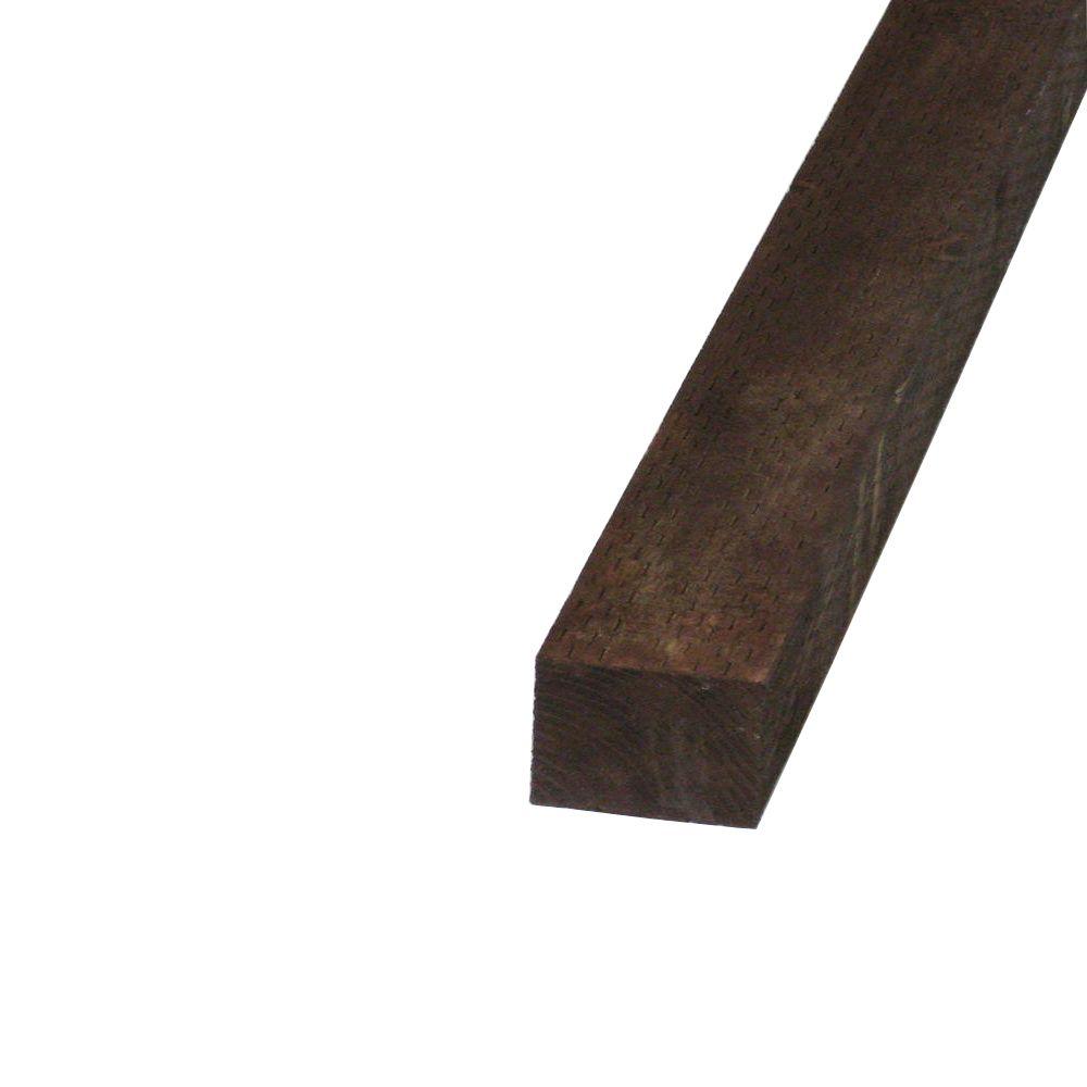 Unbranded Pressure-Treated Timber HF Brown Stain (Common ...