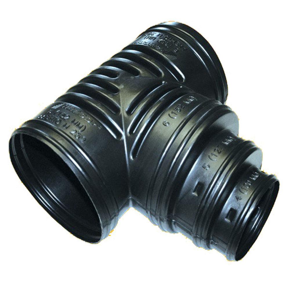 Corrugated Fittings Pipe & Fittings The Home Depot