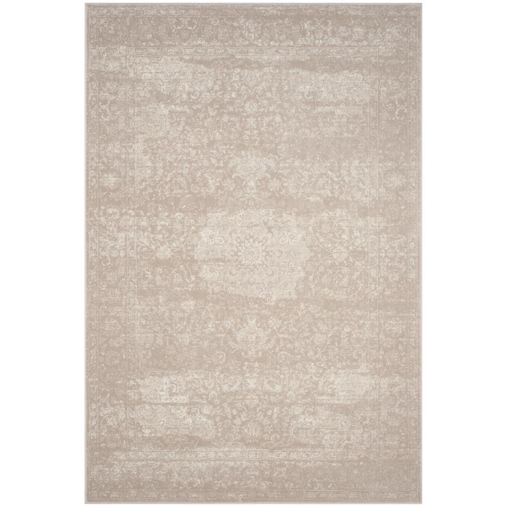 Safavieh Carnegie Light Beige/Cream 5 ft. 1 in. x 7 ft. 6 in. Area Rug ...