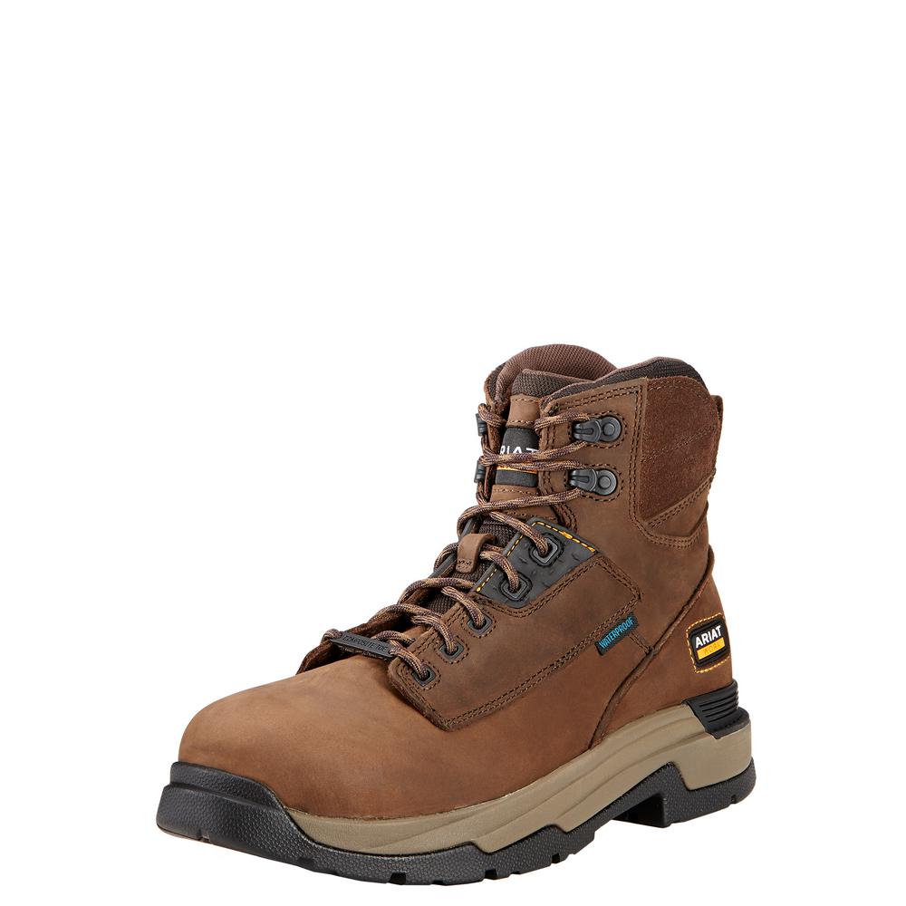 comfortable composite toe work boots