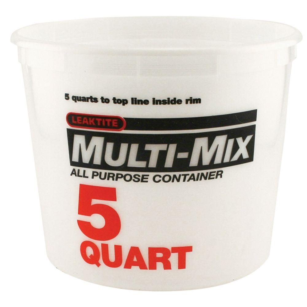 Leaktite 5Qt. Natural Multi Mix Container (Pack of 3