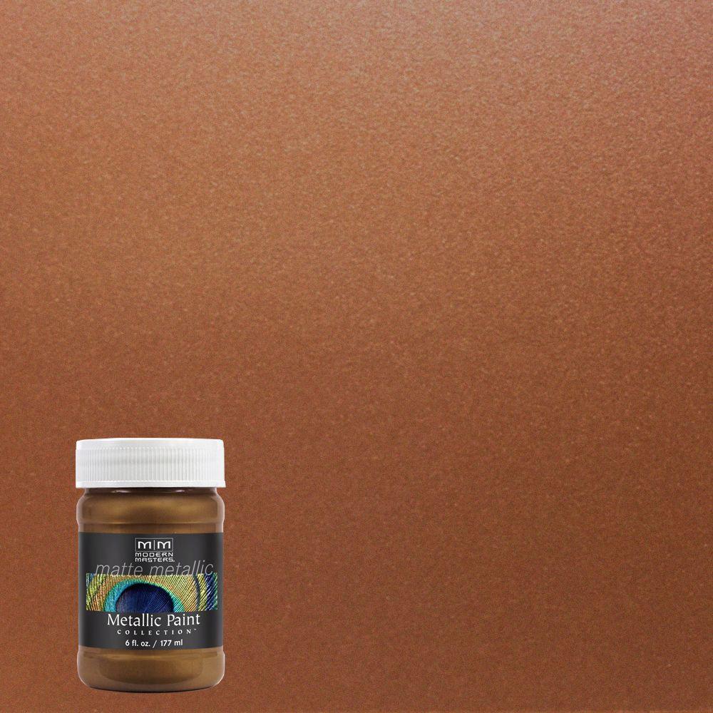 Modern Masters 1 Qt Copper Matte Metallic Interior Paint Mm19532 The