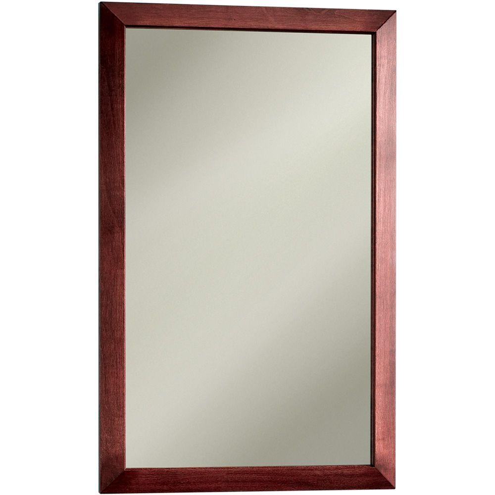 City 16.5 in. W x 26.5 in. H x 5.25 in. D Recessed or Surface Mount