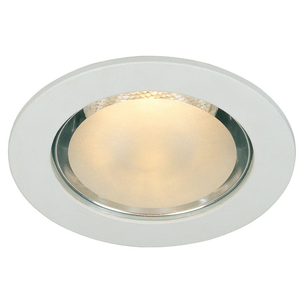 Commercial Electric 4 In White Shower Recessed Can Light Lighting