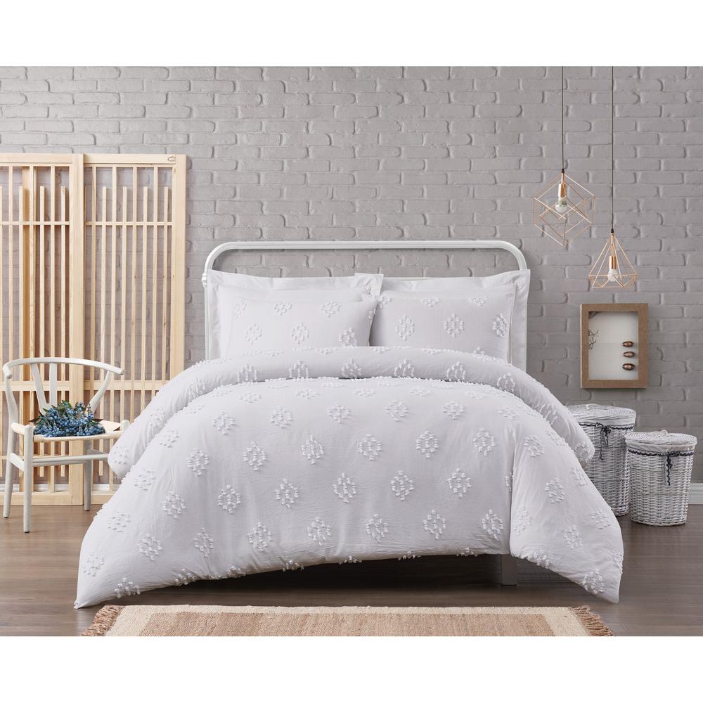 My World Rainbow Clipped Dot 2 Piece Multi Color Twin Xl Comforter