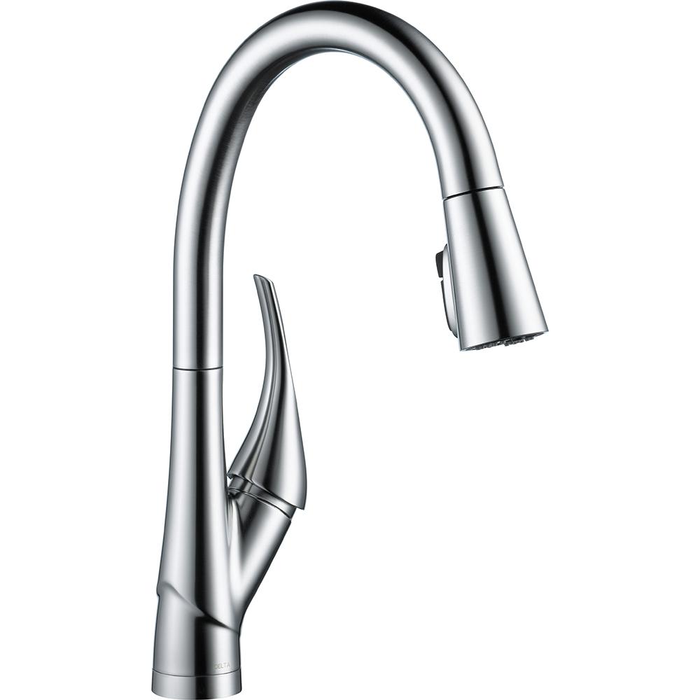 Delta Addison Single Handle Pull Down Sprayer Kitchen Faucet With