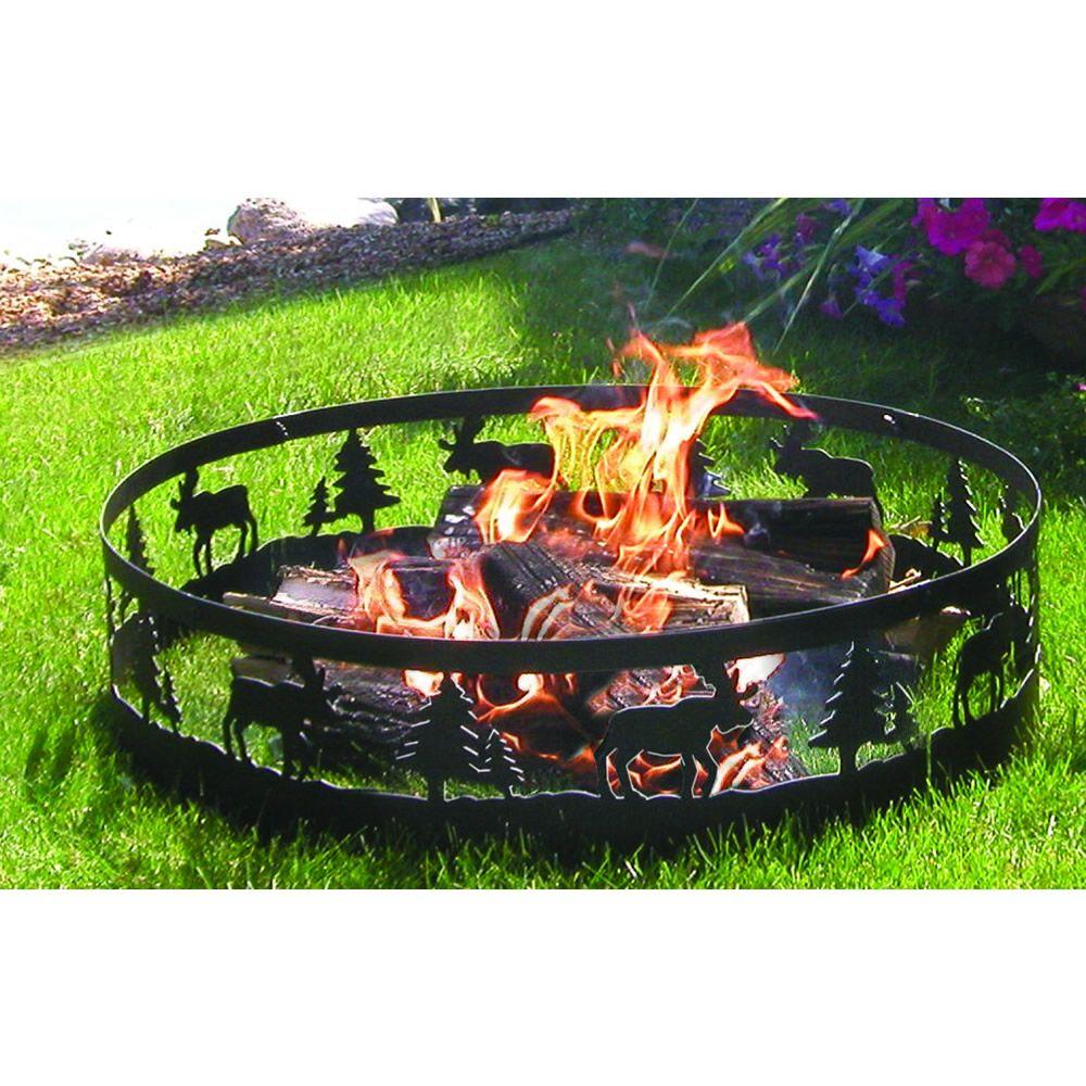 Gilbert Bennett 36 In Moose Campfire Ring Frmoos369 The Home