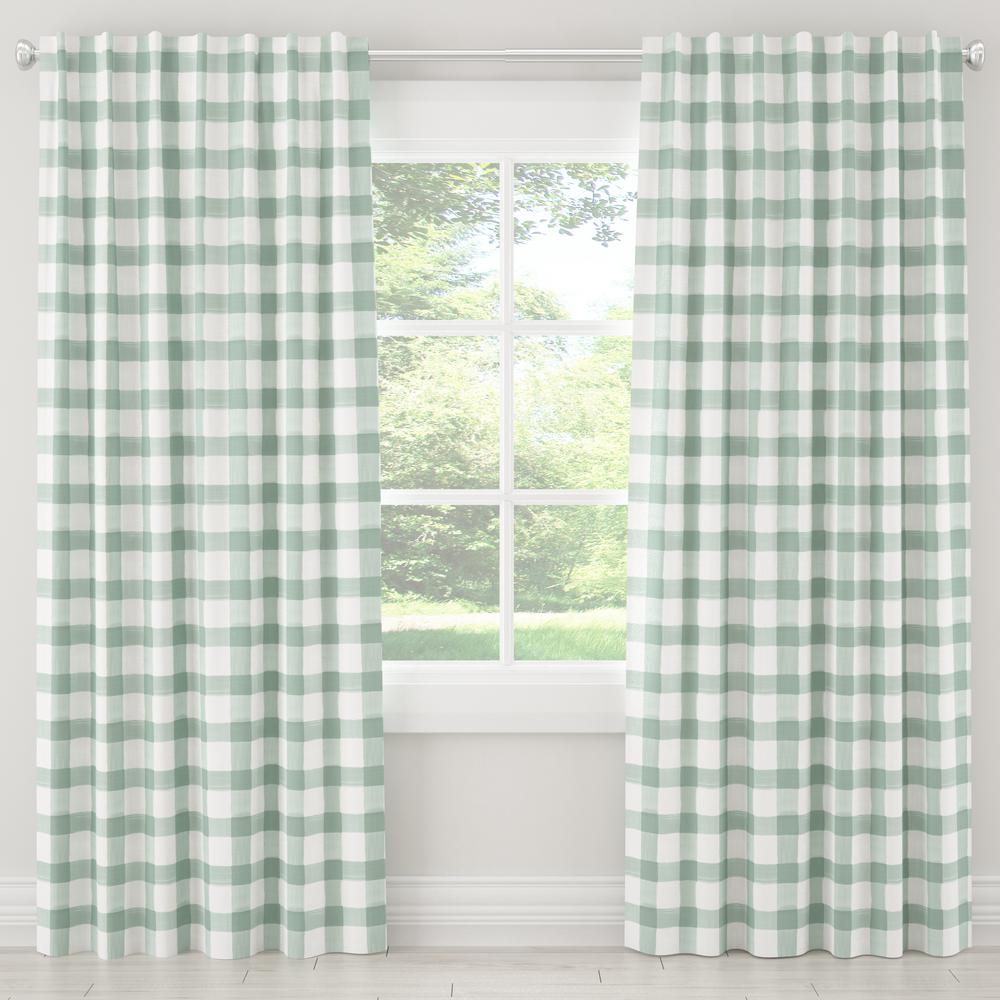 Casual Plaid Curtains Drapes Window Treatments The Home