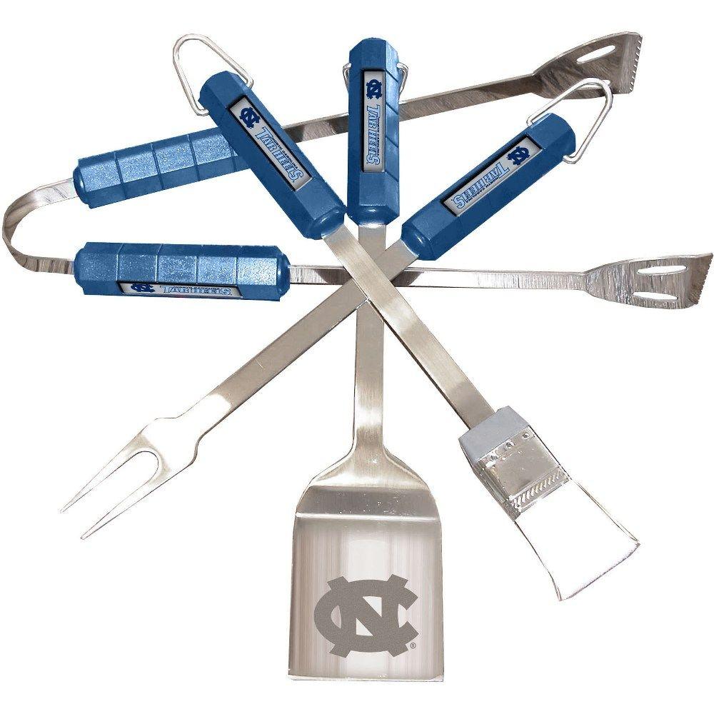 Bsi Products Ncaa North Carolina Tar Heels 4 Piece Grill Tool Set 61008 The Home Depot