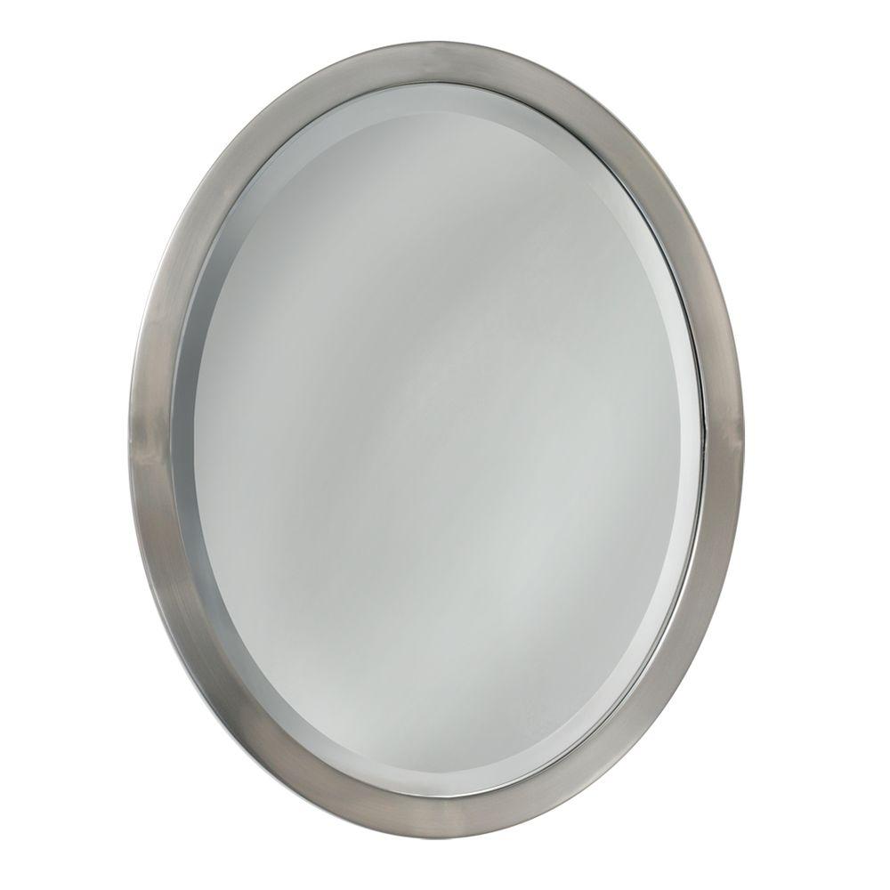 Brushed nickel - Bathroom Mirrors - Bath - The Home Depot