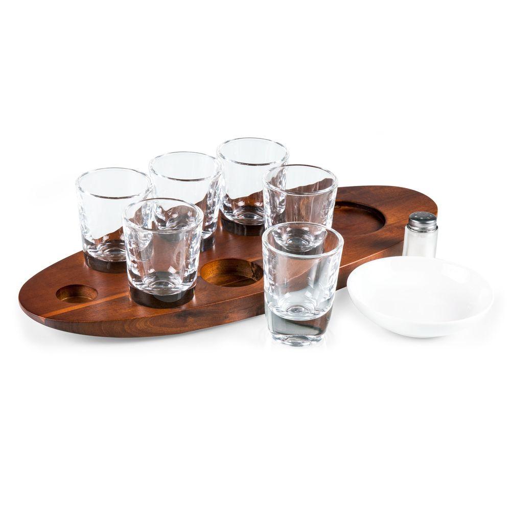 glass bar tray