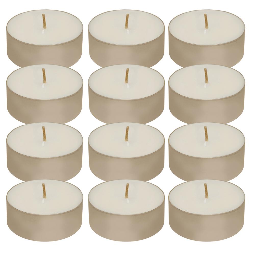 Lumabase Mega Tea Light Candles 12 Count 30312 The Home Depot Lumabase Mega Tea Light Candles 12 Count