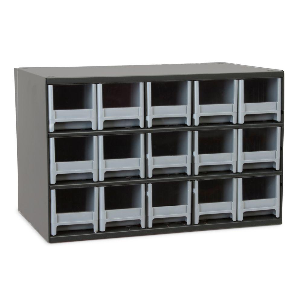 Akro Mils 64 Compartment Small Parts Organizer Cabinet 10164