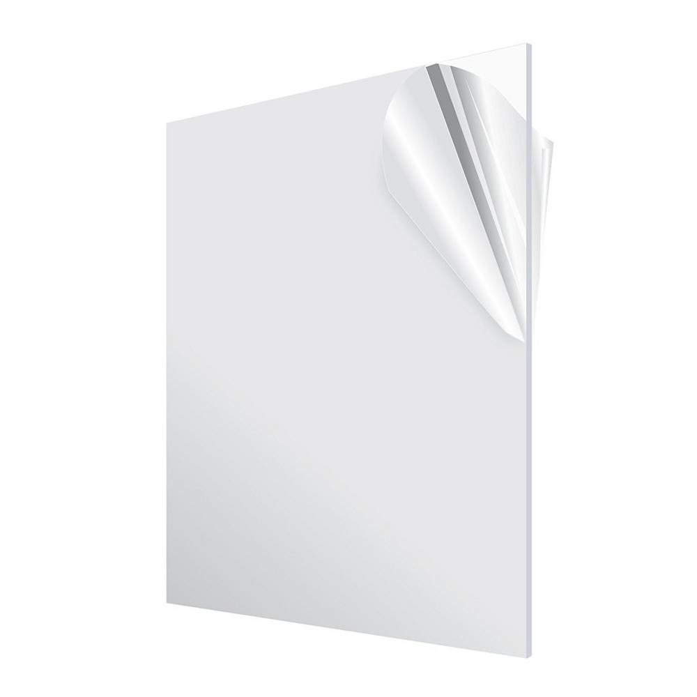 DIY Acrylic Sheet Adiroffice Clear Plexiglass 1//8 in.Thick x 24 in x 36 in