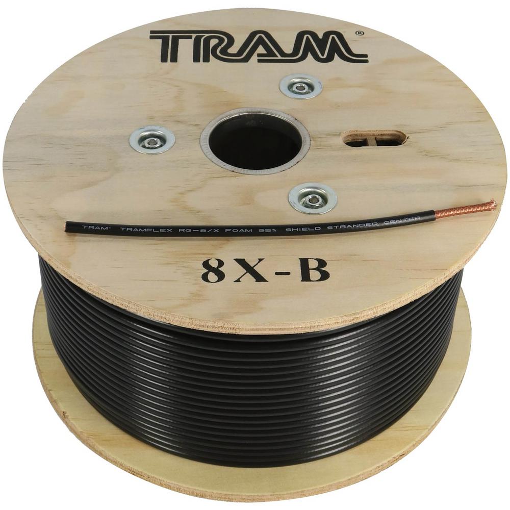 Tram Rg8x 500 Ft Roll Tramflex Coaxial Cable 8x B The Home Depot 2949