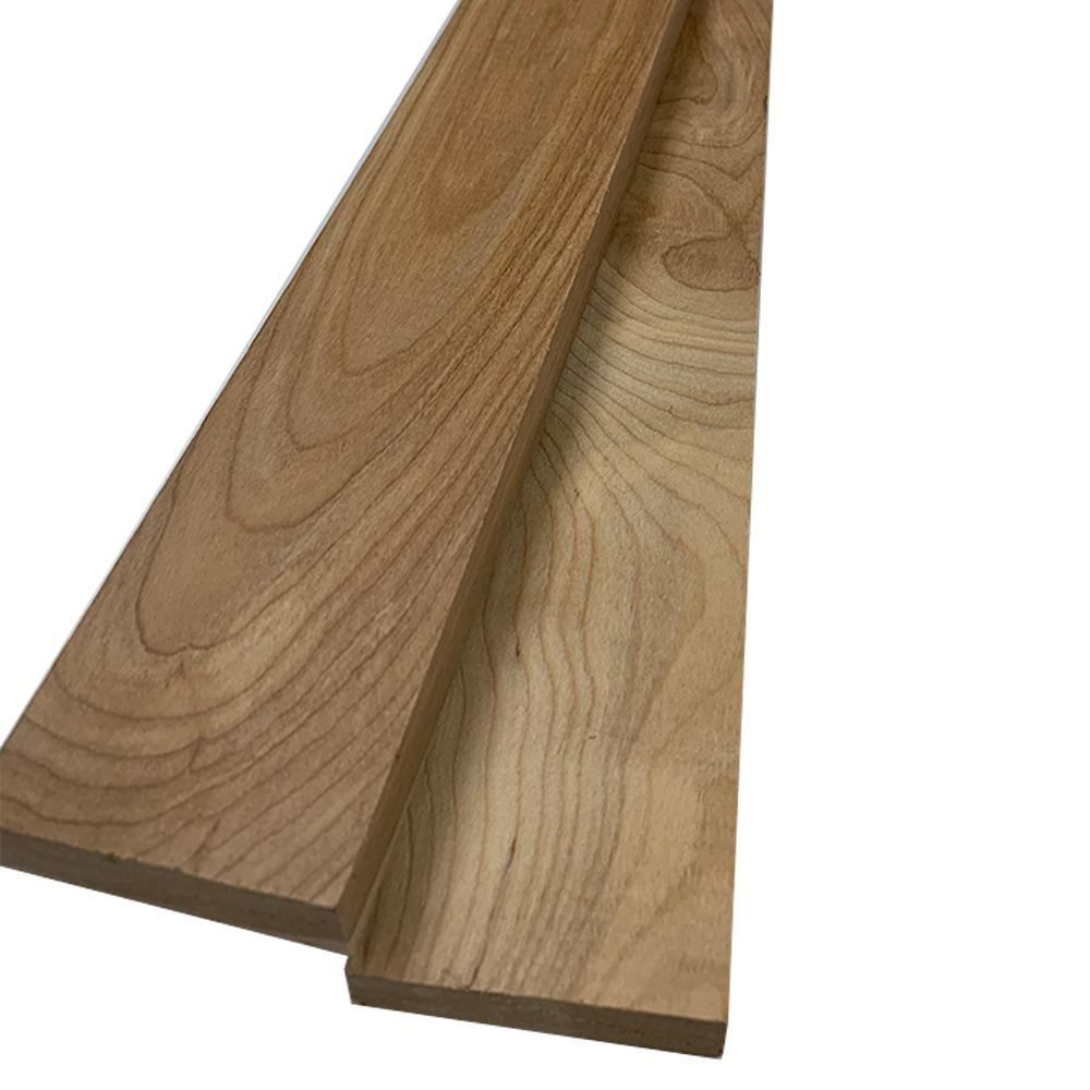 Swaner Hardwood 1 in. x 3 in. x 8 ft. Birch S4S Board (2-Pack ...