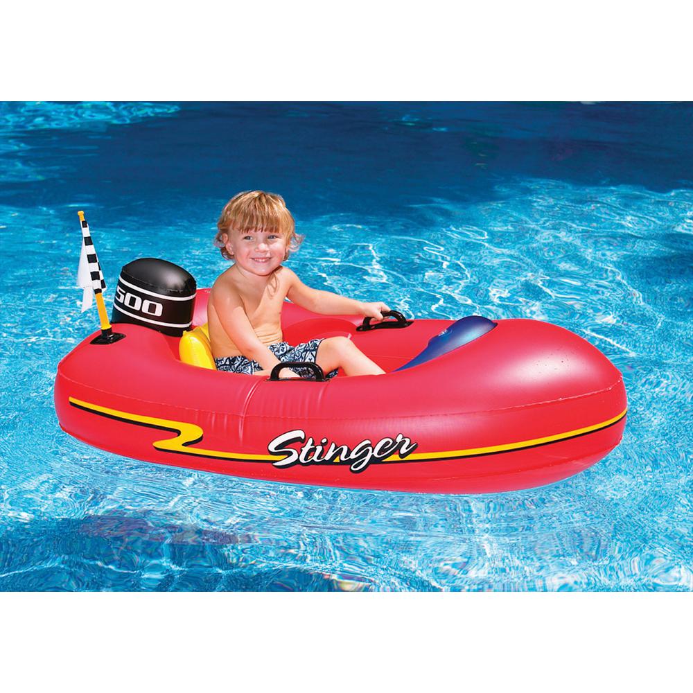 inflatable boat pool toy