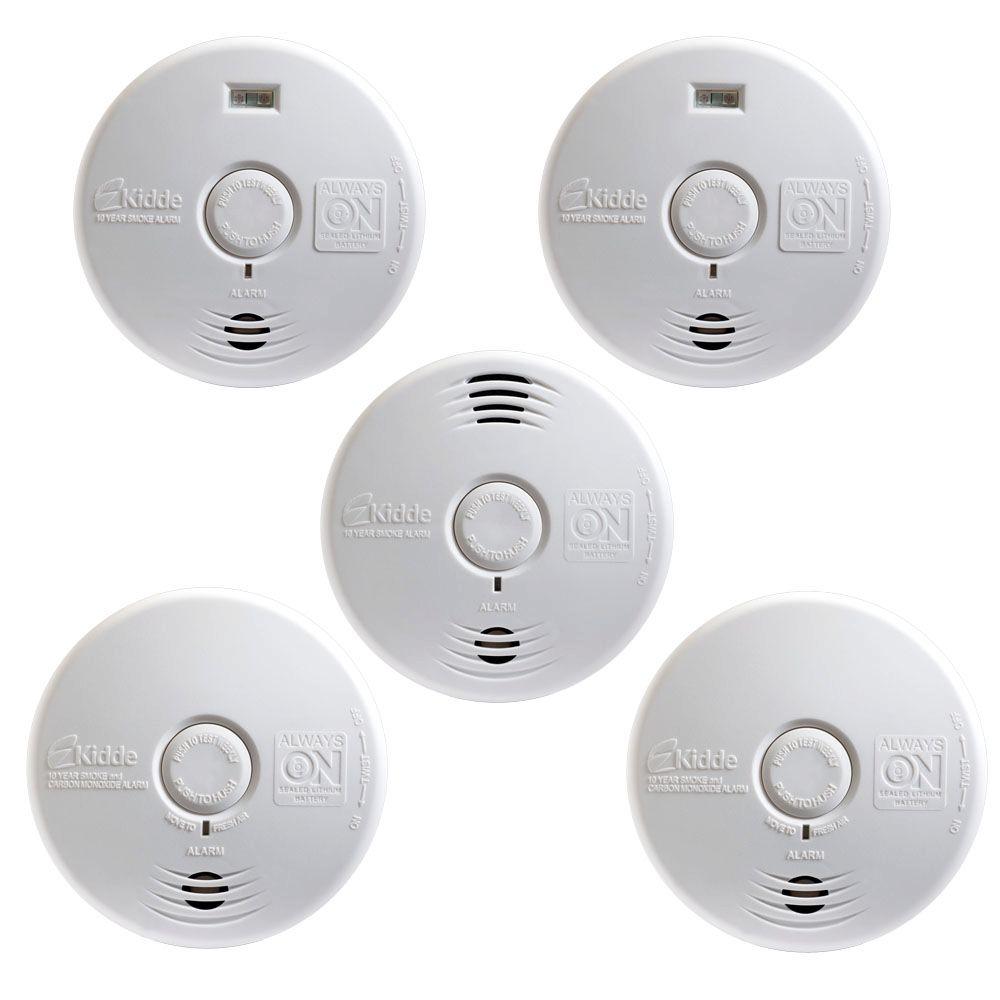 Kidde Worry Free 10-Year Battery Operated Complete-Whole Home Smoke Detector... by Kidde