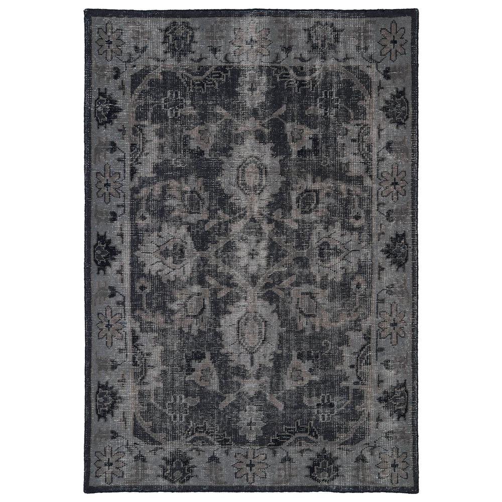Kaleen Restoration Black 9 Ft X 12 Area Rug Res02 02 Kaleen Restoration Black 9 Ft X 12 Area Rug