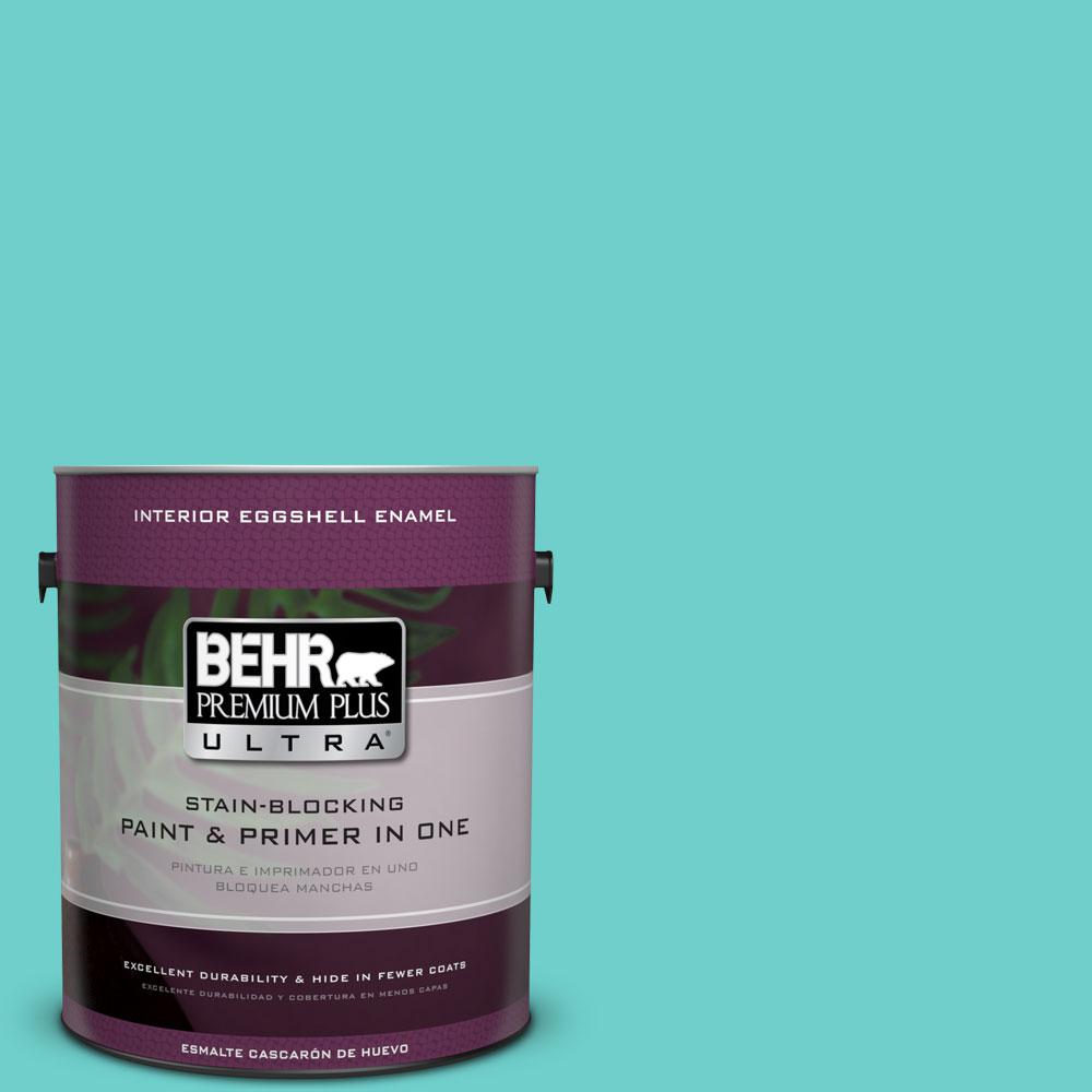 Behr Premium Plus Ultra 1 Gal P450 4 Sea Glass Eggshell Behr Premium Plus Ultra 1 Gal P450 4 Sea Glass Eggshell Enamel