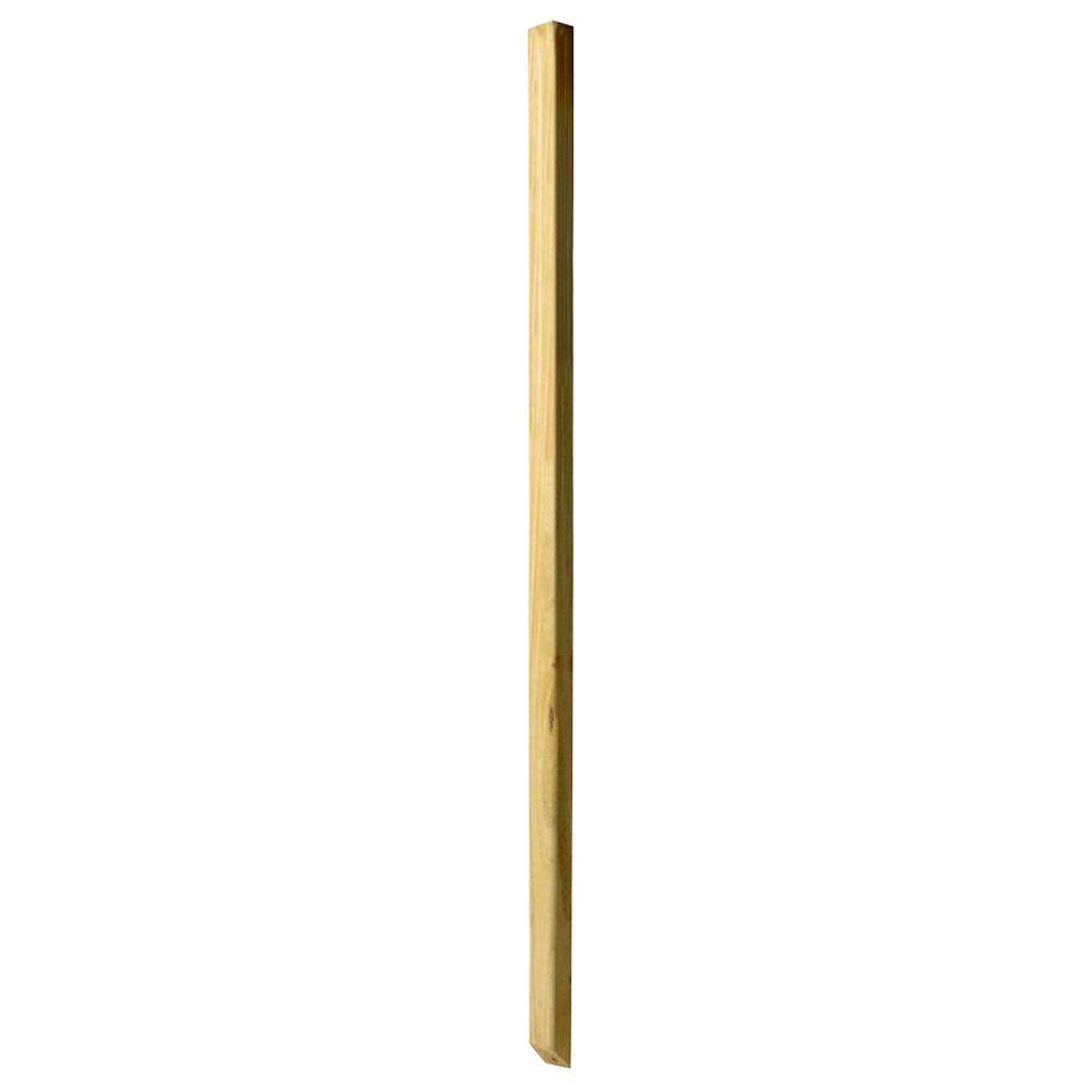 Weathershield 42 In X 2 In Pressure Treated Beveled 1 End Baluster