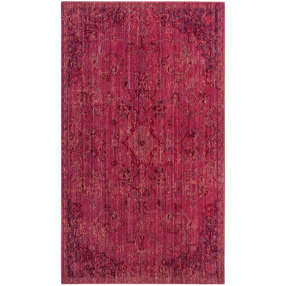 Safavieh Valencia Red 3 ft. x 5 ft. Area RugVAL103R3 The Home Depot