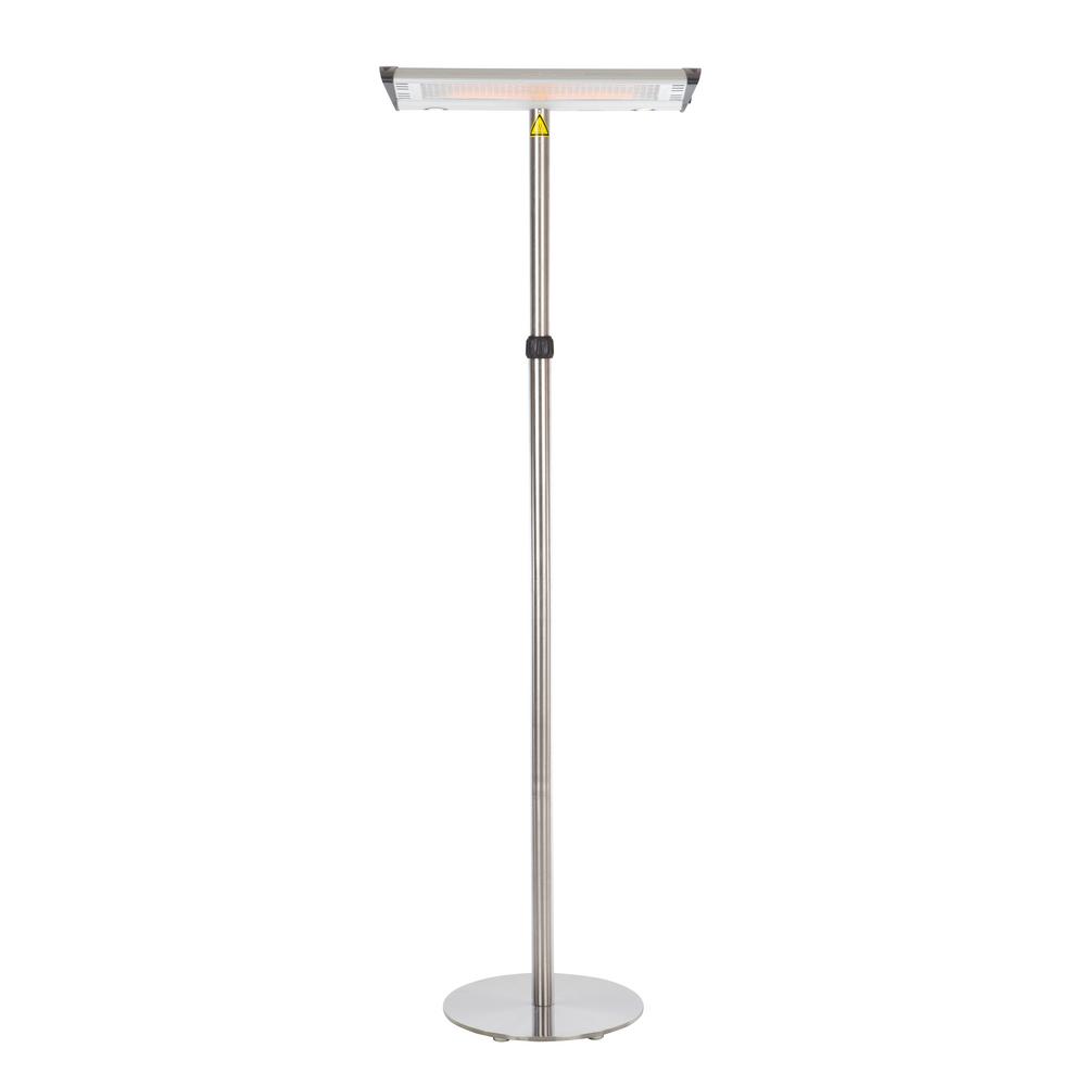 Fire Sense 1,500-Watt Morrison Dual Head Floor Standing Halogen Electric Patio Heater by Fire Sense