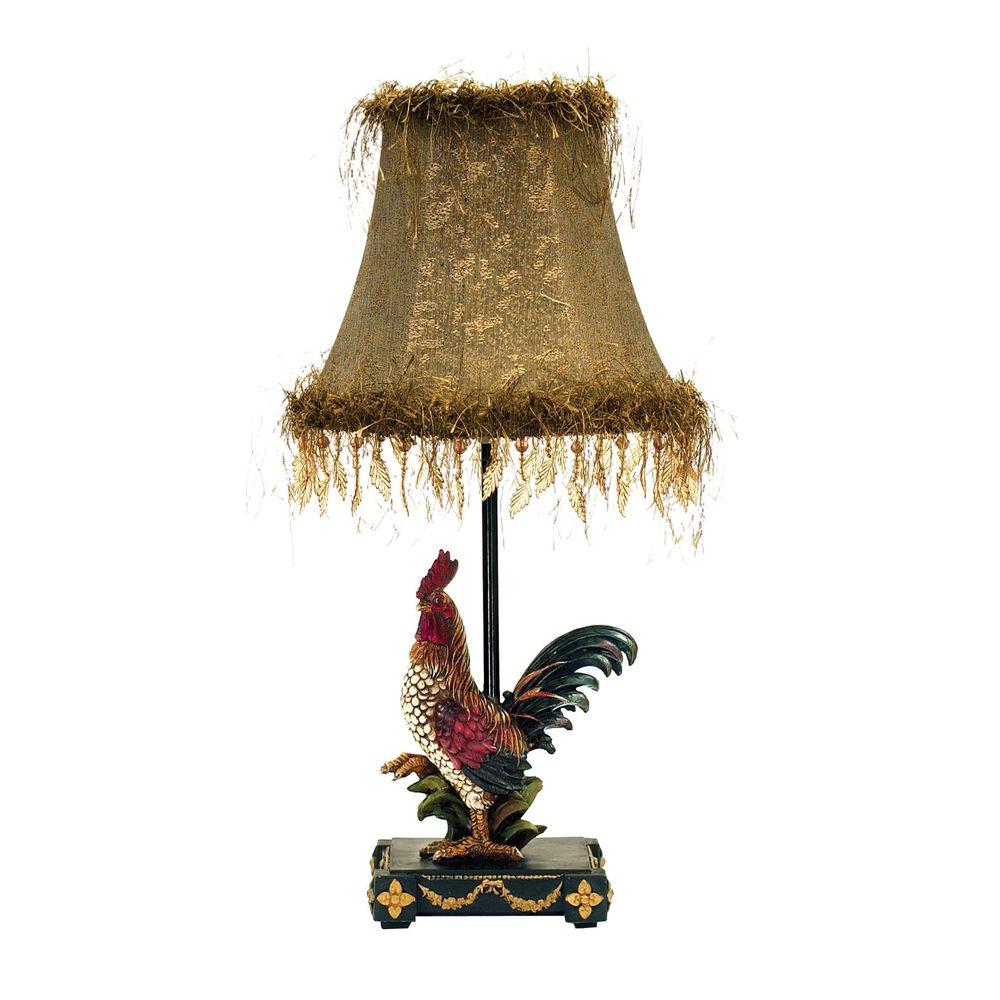 Titan Lighting Petite Rooster 19 In Ainsworth Table Lamp Tn 998200 Titan Lighting Petite Rooster 19 In Ainsworth Table Lamp