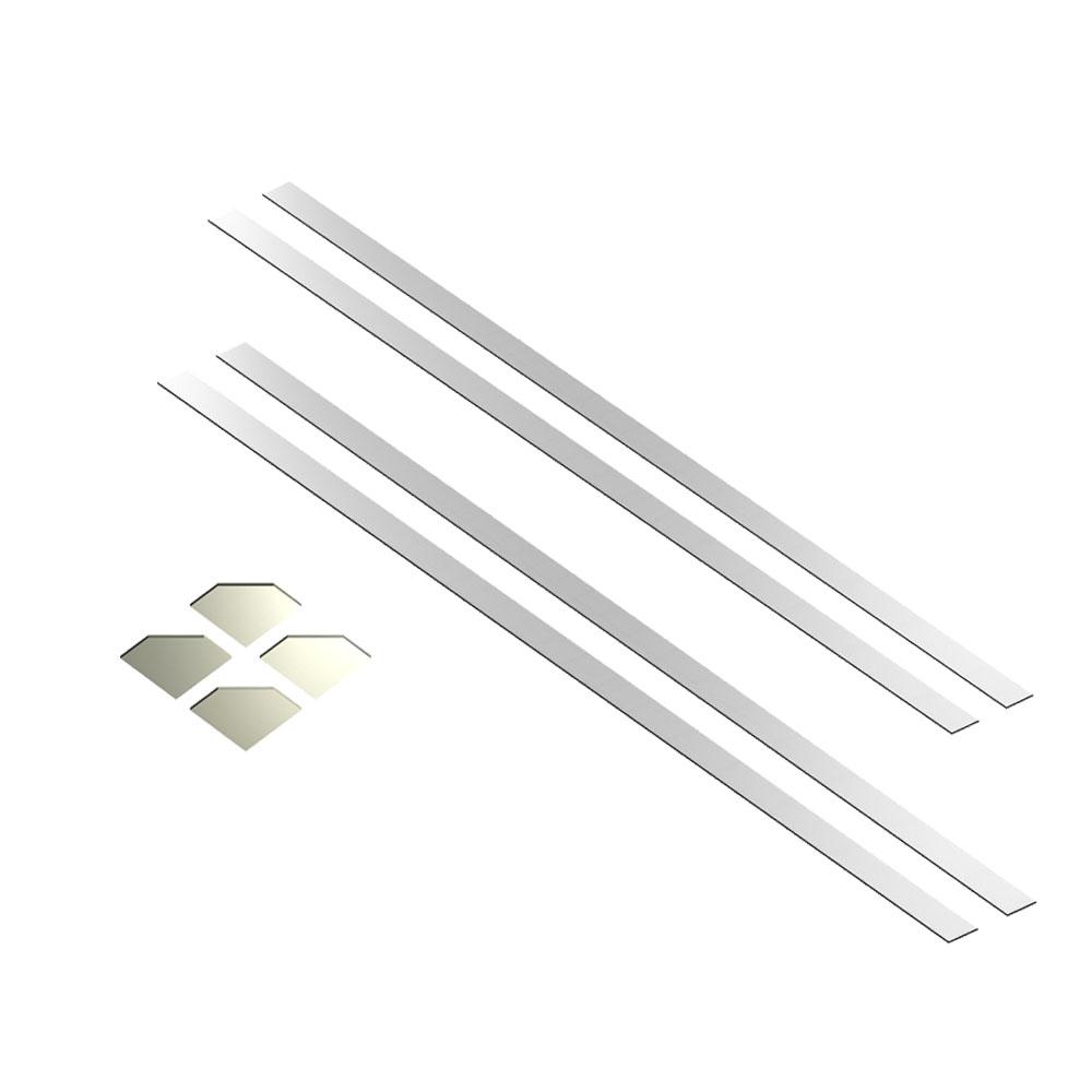 Mirredge 60 In X 2 Acrylic Mirror Installation Kit 4 Acrylic Mirror Installation Kit