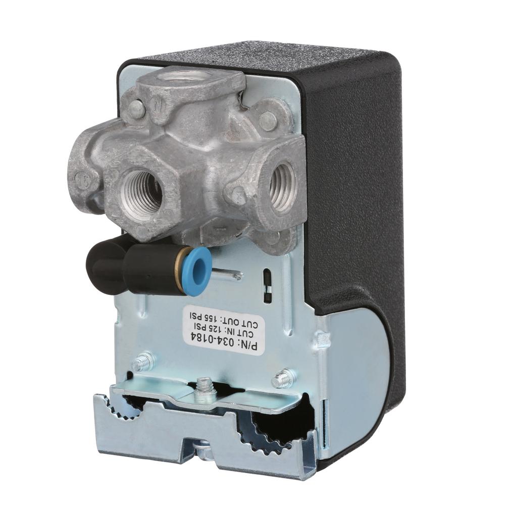 Noblik Uniparous Air Compressor Pressure Switch Control Valve 175PSI 240V.