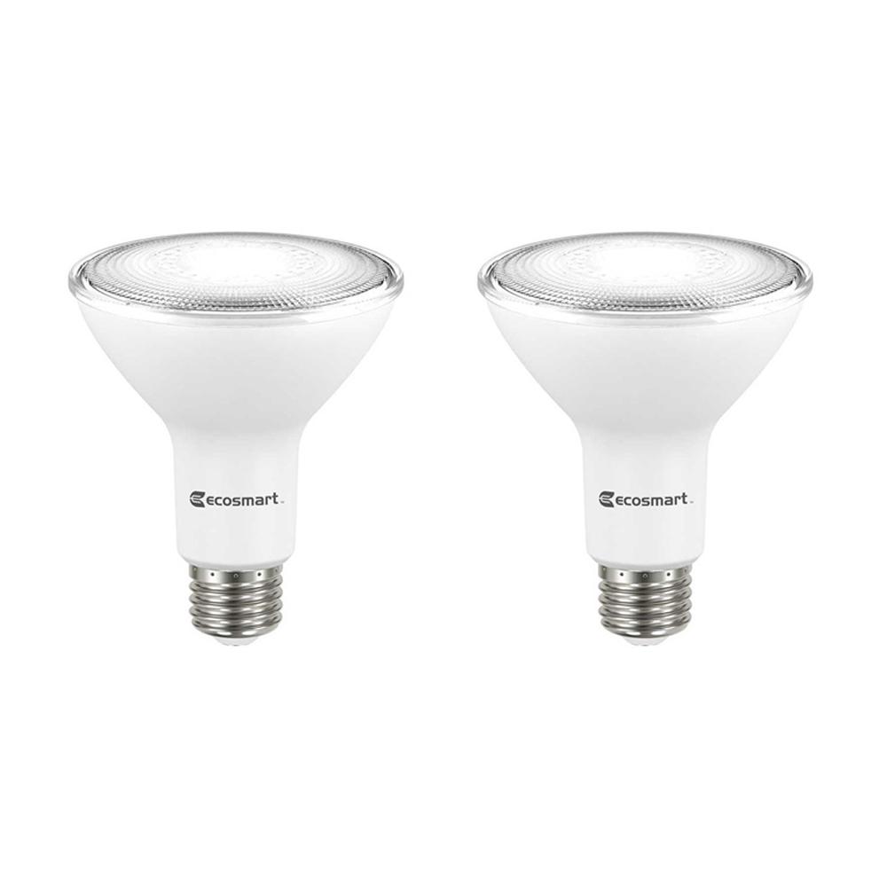 Ecosmart Indoor Outdoor Flood And Spot Led Bulbs Light 75 Watt Equivalent Par30 Dimmable Energy Star Flood Led Light Bulb Daylight 2