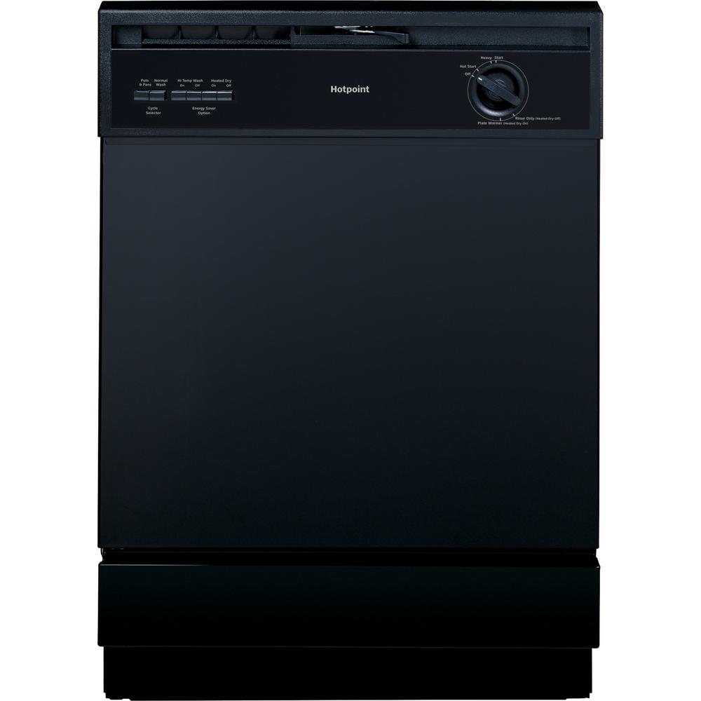 hotpoint black dishwasher